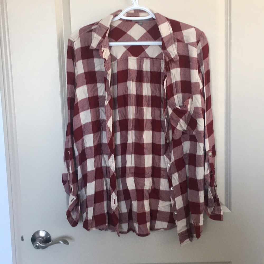 Red & white flannel